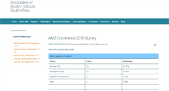 Desktop Screenshot of ams-sa.org